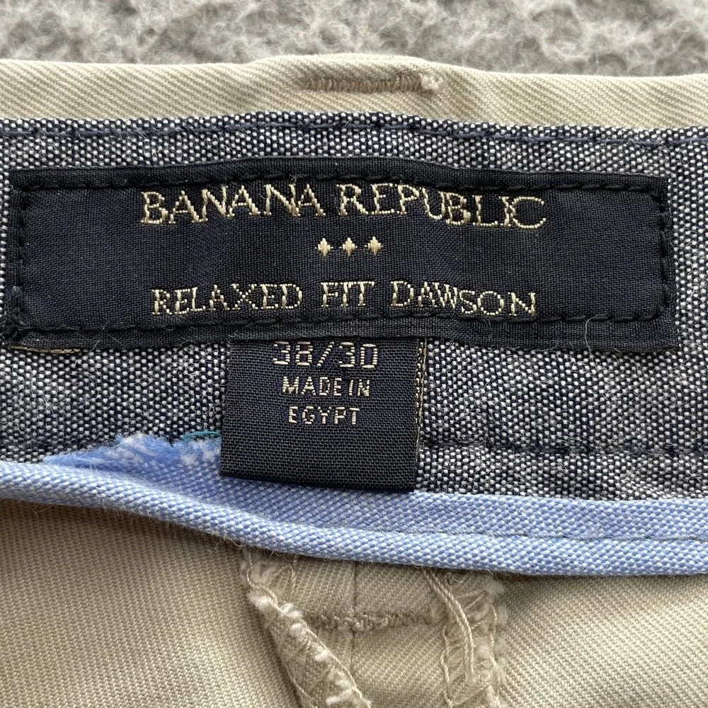 Banan Republic Dawson Pant Chino Men 38x29* Relaxed Preppy Academia Coastal Corp